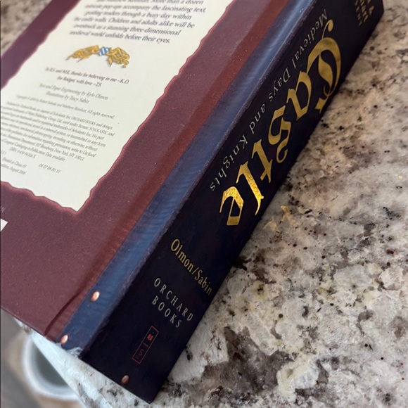 Robert Sabuda “Castle Medieval Days and Knights” pop-up book 1st edition - Picture 6 of 6